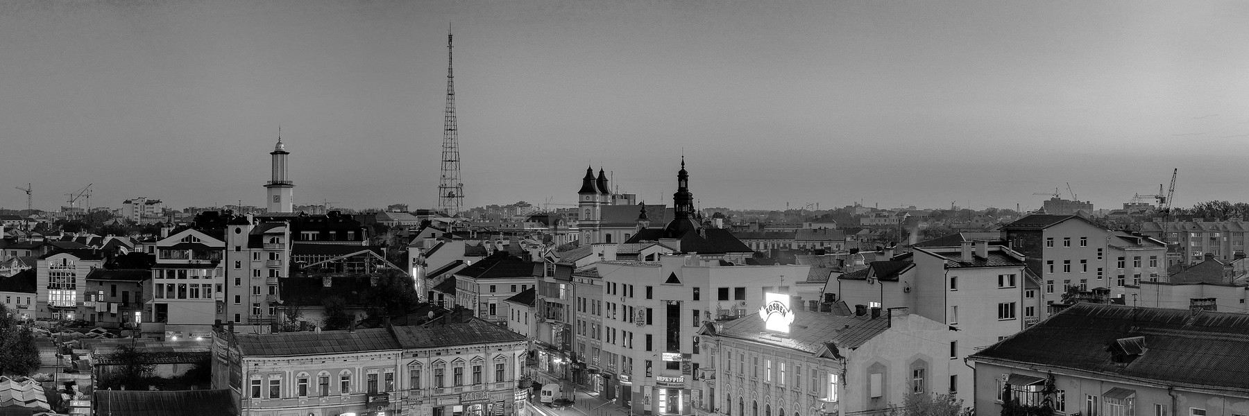 панорма города Ивано-Франковск